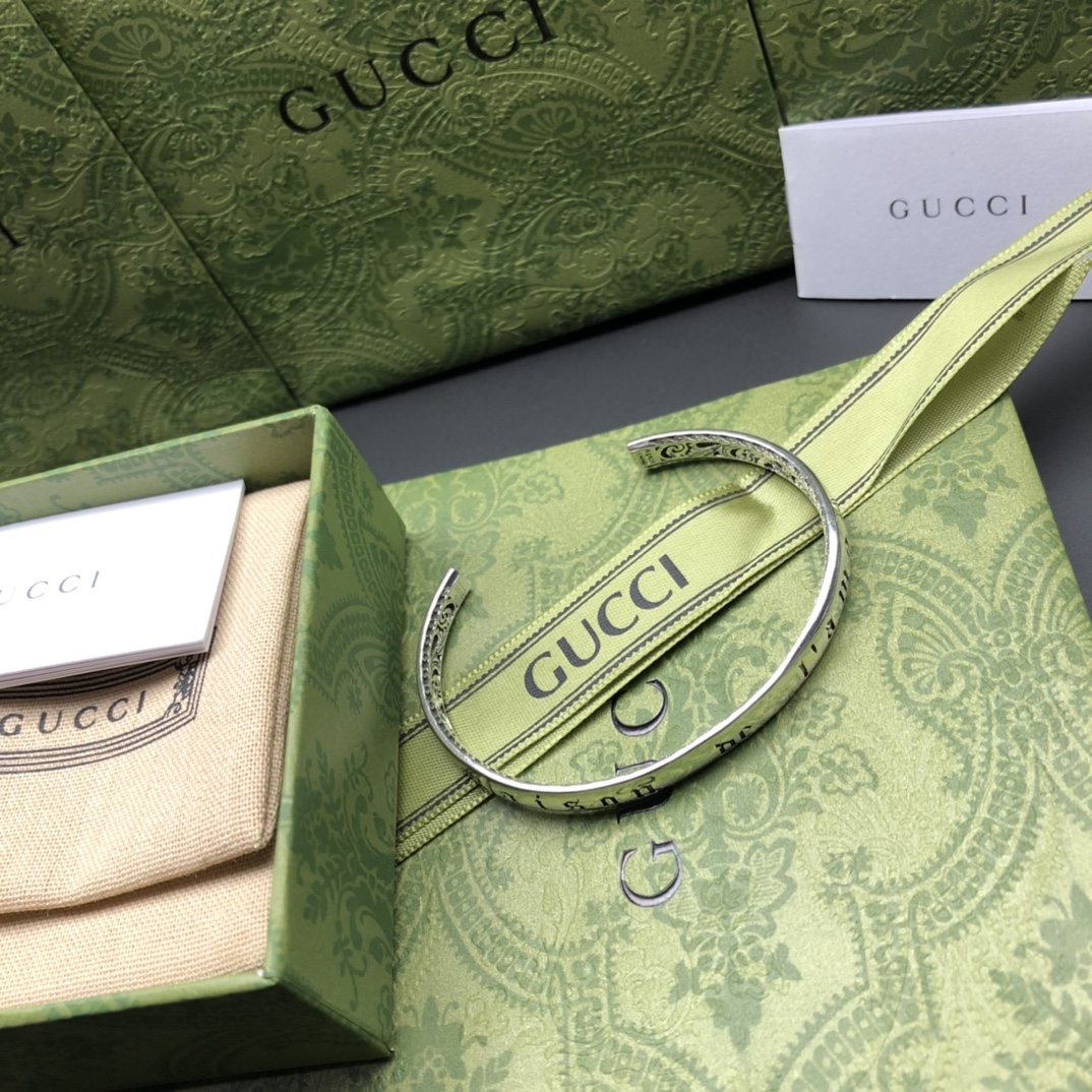 数量限定の爆買 GUCCIブレスレットコピー 銀 優雅 ファッション エルメス シルバー_7