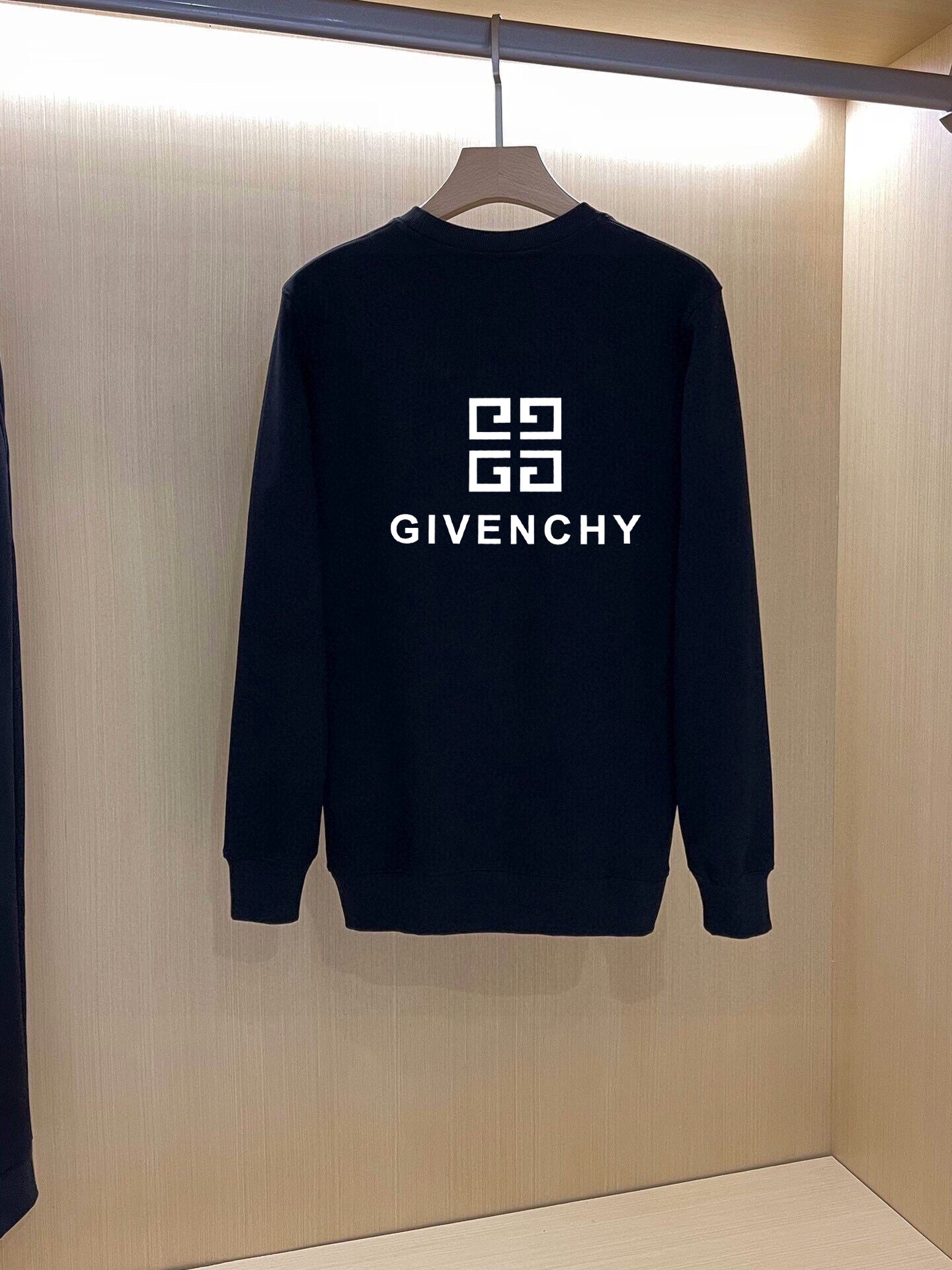 givenchy ズボン偽物 カジュアルパンツ 上質 純綿 ロゴ刺繍 運動セット ゆったり ブラック_6