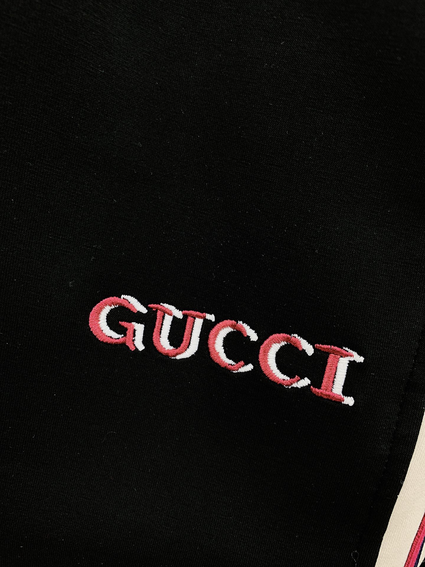 gucci ズボン 平野 紫 耀偽物 通気性いい  純綿 カジュアルパンツ ランニング 運動 ブラック_5