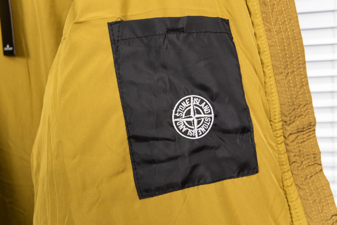 stone island ダウン ジャケットコピー トップス 保温 ふんわり 厚い アウター イエロー_12