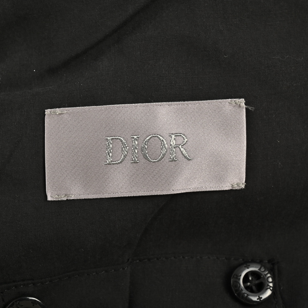 ストーン アイランド ナイロン ジャケット偽物 トップス 運動 軽量 Dior & Stone Islandコラボ 綿服 ブラック_5