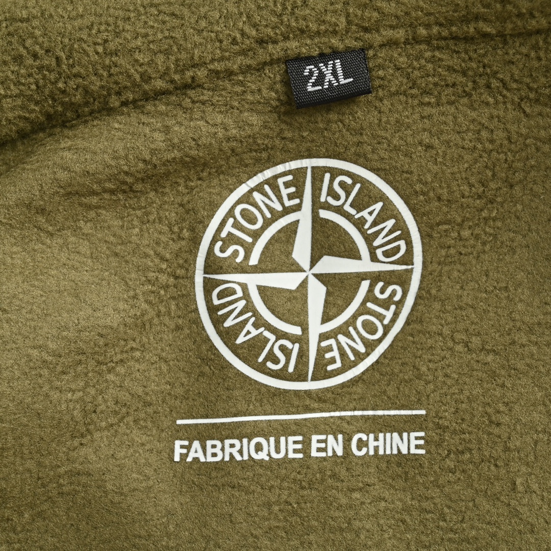 海外セレブが愛用する stone island アウター偽物トップス 運動 フード付き ランニング グリーン_5